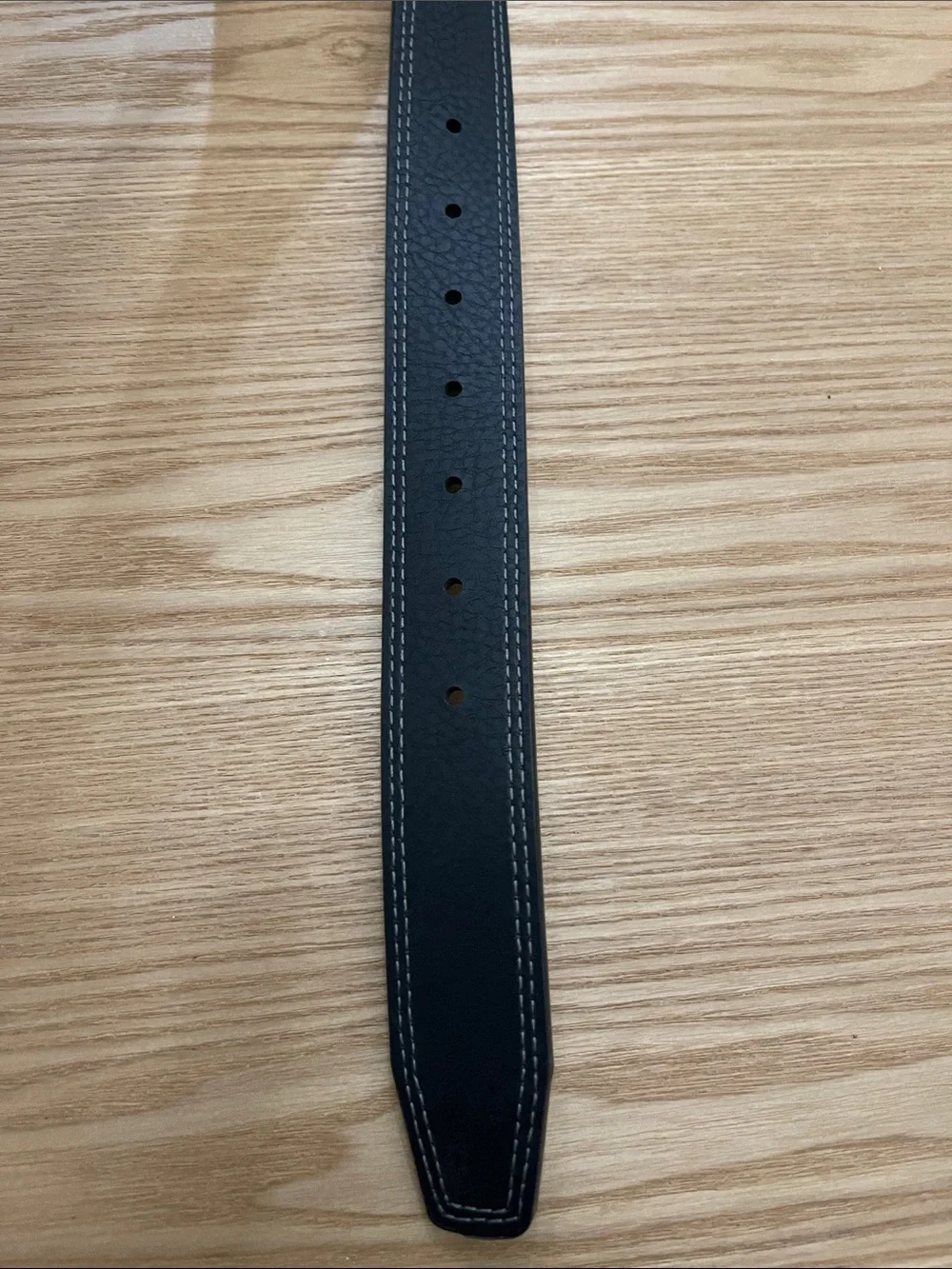 NIKE Reversible Black Grey Silver Buckle Belt Men’s Size Large (38-40)
